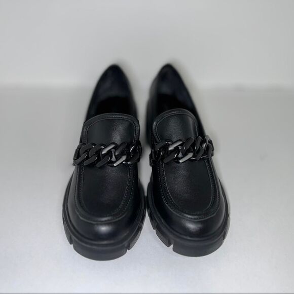 Madden Girl Hoxton style Black Loafers - Picture 1 of 4